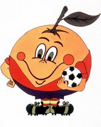 Naranjito - mistrzostwa świata 1982  Hiszpanie jako...