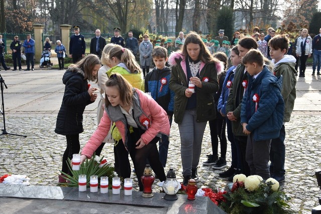 Finał projektu miał miejsce dzisiaj 8 listopada przed Grobem Nieznanego Żołnierza w Częstochowie.