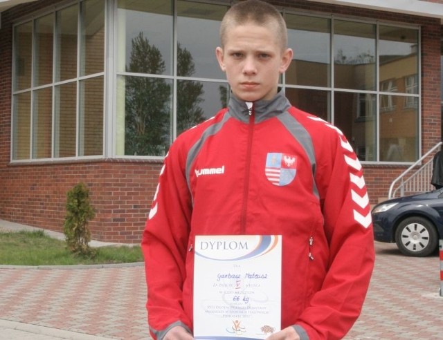 Judoka Mateusz Garbacz z Żaka Kielce zajął piąte miejsce w olimpiadzie młodzieży.