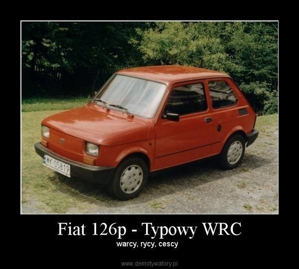 Fiat 126 p przetrwa jeszcze tysiąc lat....