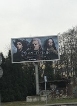 Netflix reklamuje się w Katowicach. Na billboardach serial Wiedźmin