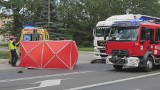 Tragiczny wypadek w Jaworznie. Nie żyje 54-letni rowerzysta potrącony przez ciężarówkę