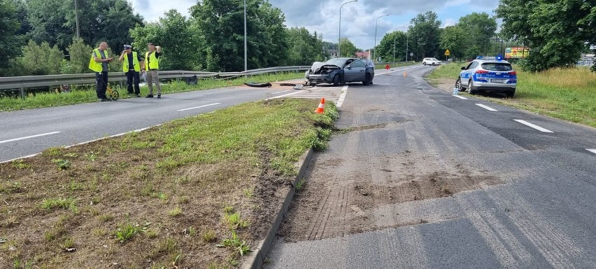 Do groźnego zdarzenia doszło na ulicy 6 Dywizji Piechoty.