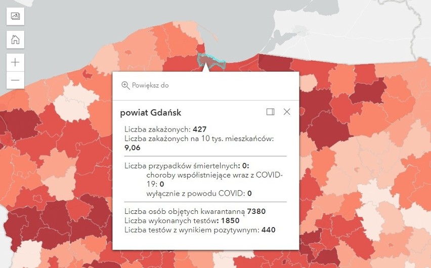 Koronawirus na Pomorzu. Nowe informacje na dzień 08.12.2021