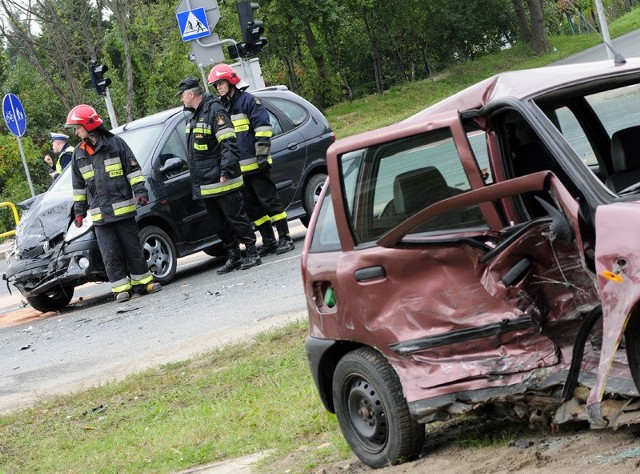 Do wypadku doszło na ul. Armii Krajowej w Bydgoszczy.