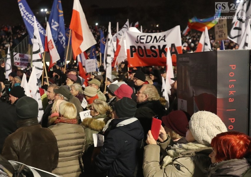 Pierwszy strajk obywatelski w Szczecinie [wideo, zdjęcia]