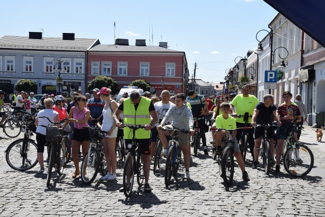 Ponad 100 osób wzięło udział w niedzielnym rajdzie rowerowym