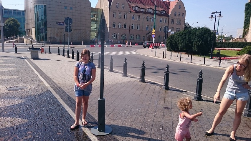 W niektórych punktach miasta, np. na placu Mickiewicza...