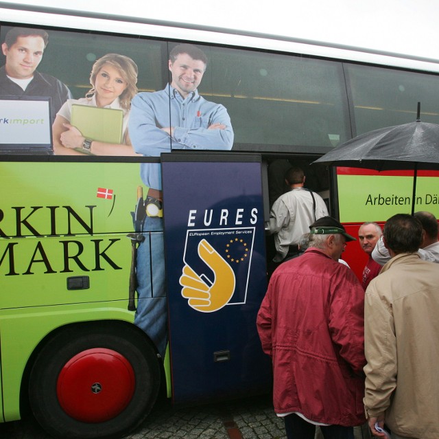 Wczoraj autobus z duńskimi pracodawcami był w Szczecinie.