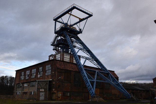 Opuszczony szyb Chrobry zlikwidowanej kopalni Anna w Pszowie