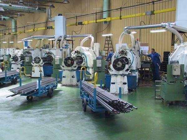 Hala produkcyjna Poldecu - firmy, która eksportuje aż 70 procent produkcji.