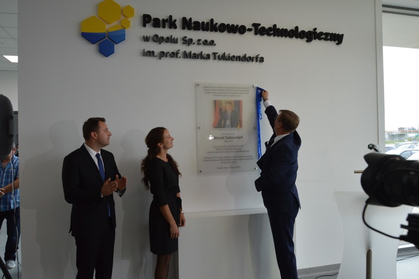 Park Naukowo-Technologiczny w Opolu nosi od dziś imię prof. Marka Tukiendorfa