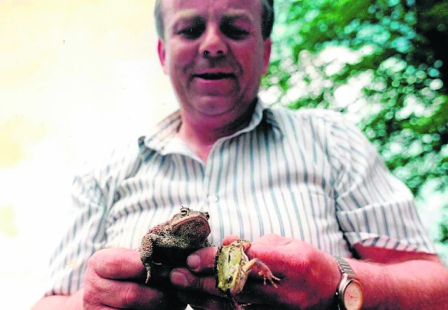 „Król żab”, Andrzej Wiśniewski będzie pomagał płazom bez względu na wszystko i wszystkich.