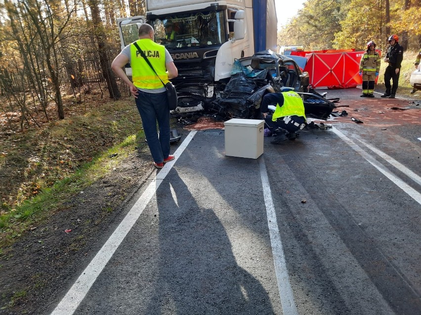 Śmiertelny wypadek na drodze krajowej nr 39 w Żabce