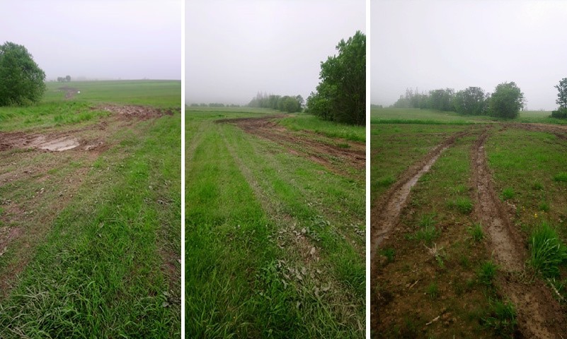 Podhale. Jeździli terenówkami, rozjeździli łąki i pola uprawne górali 