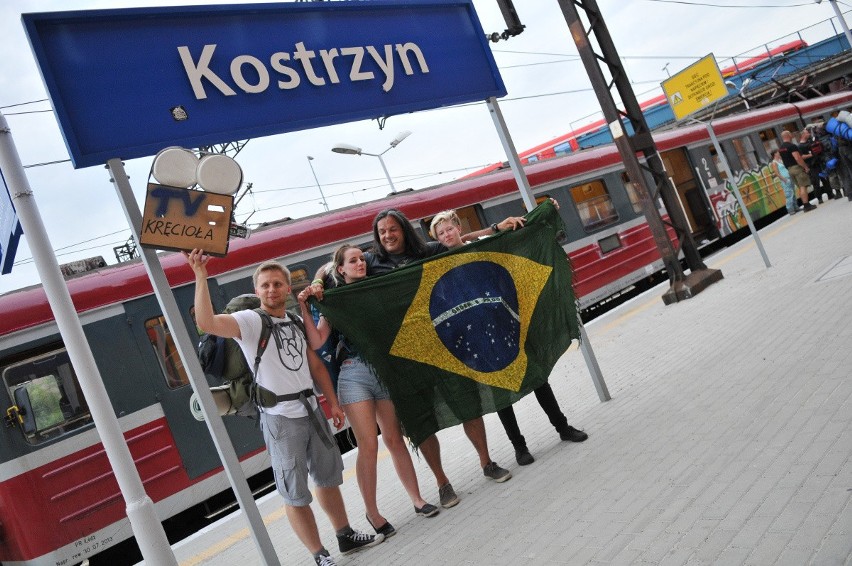 Do Kostrzyna przyjechały pierwsze specjalne pociągi na...