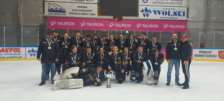 Cracovia - srebrni medaliści mistrzostw Polski w hokeju