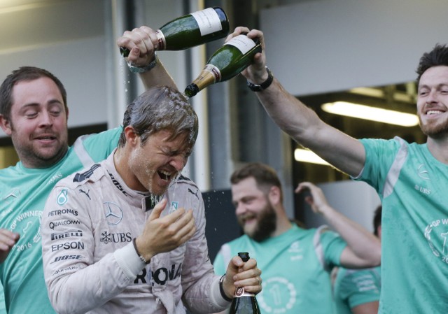Rosberg w Baku miał powody do świętowania