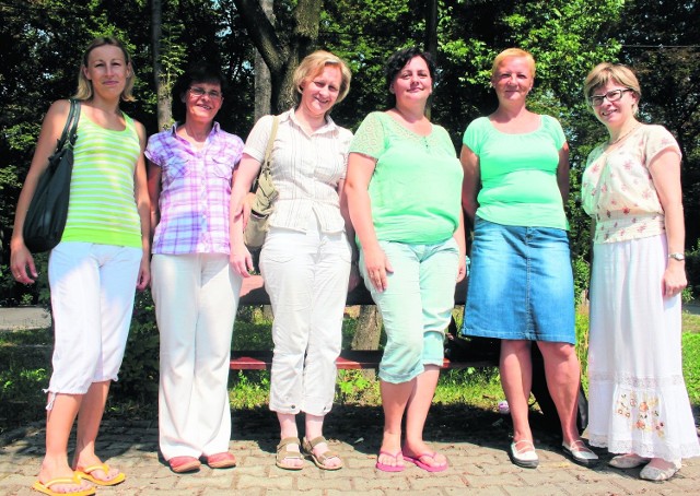 W projekcie uczestniczą m.in. (od lewej): Alicja Goły, Barbara Pastor, Joanna Cieśla, Beata Ordzińska, Bożena Rugor i Ewa Lenart