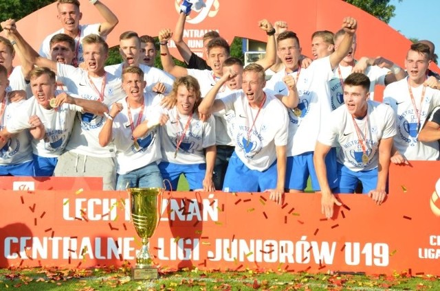 Juniorzy starsi poznańskiego Lecha po 23 latach przerwy sięgnęli po trzeci w historii klubu tytuł mistrza Polski w tej kategorii wiekowej