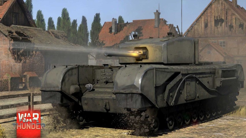 War Thunder
Czołg Churchill MK II w grze War Thunder