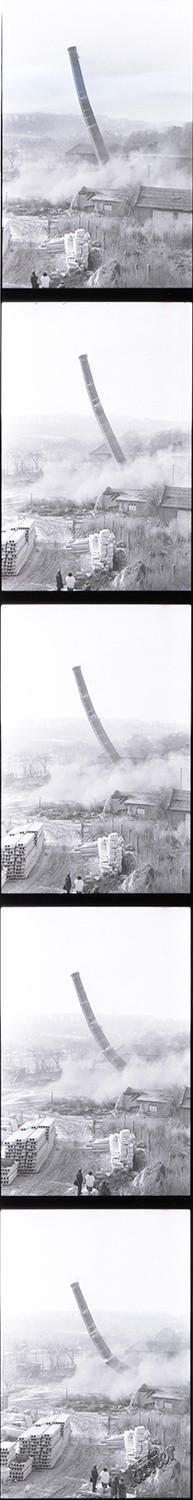 Cegielnia na lubelskim Czechowie. Charakterystyczny komin runął. Zobacz archiwalne zdjęcia