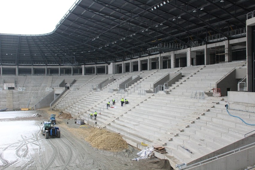 Budowa Stadionu Miejskiego w Tychach