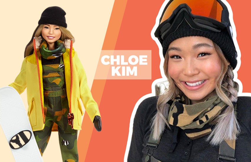 Chloe Kim...
