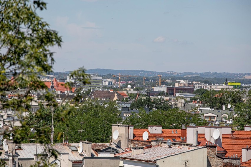 Panoramę Krakowa można obserwować z kilku punktów...