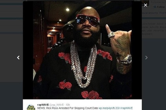 Rick ROss (fot. screen z Twitter.com)