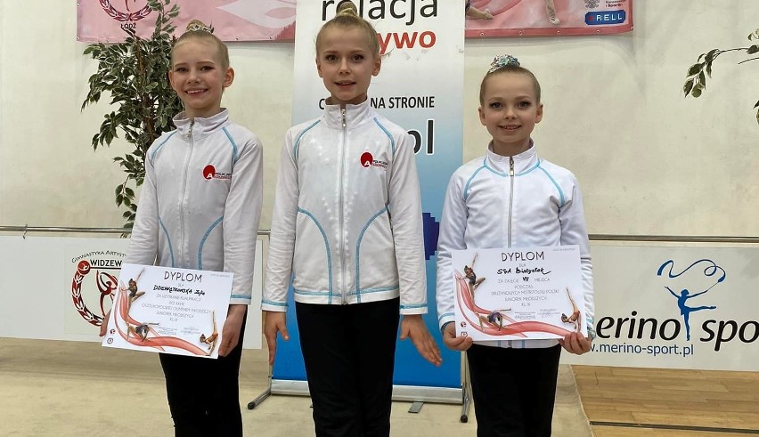 Gimnastyka artystyczna. SGA Białystok na siódmym miejscu w drużynowych mistrzostwach Polski