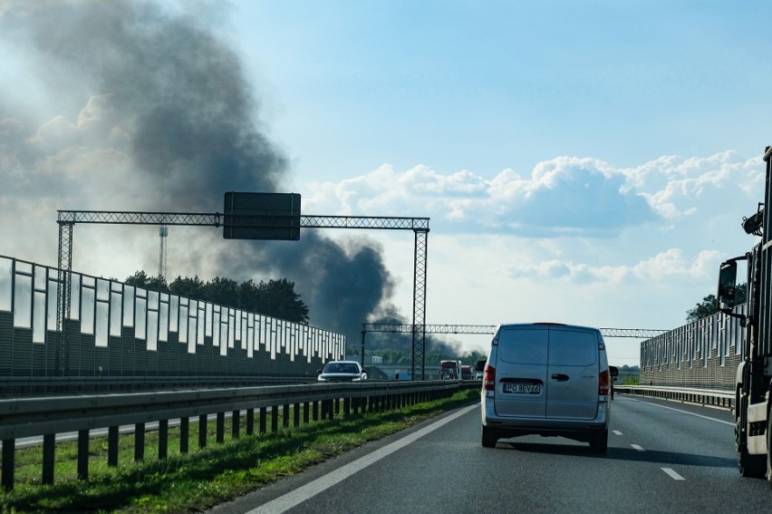 Pożar hali w Zakrzewie