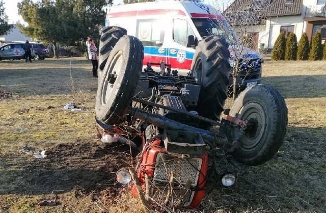 Na miejscu poniedziałkowego wypadku w Czajkowie Południowym