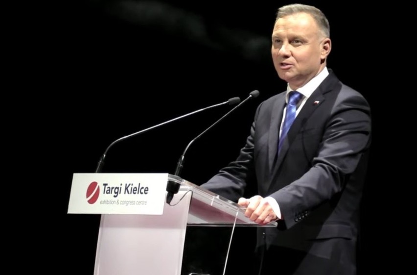 Prezydent Andrzej Duda otworzył Międzynarodowy Salon Przemysłu Obronnego w Kielcach. Oglądaj zapis transmisji