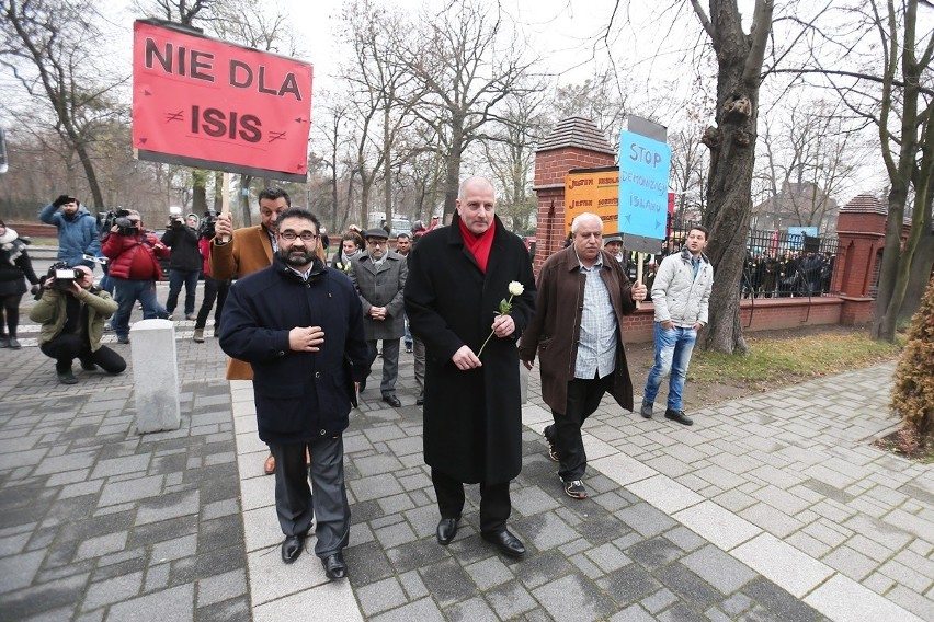 "Nie w naszym imieniu" - muzułmanie we Wrocławiu przeciw terroryzmowi