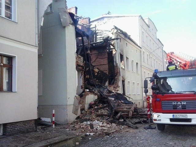Akcja ratunkowa przy ul. Krasińskiego 14 w SłupskuAkcja ratunkowa przy ul. Krasińskiego 14 w Słupsku.