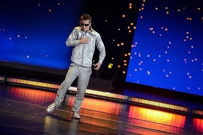 Damian "D-Tron" Murach w półfinale "Got to dance" (fot....
