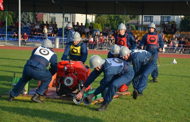 Zwycięzcami zawodów w grupie A zostali druhowie Ochotniczej Straży Pożarnej w Skopaniu
