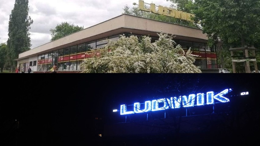 Neon "Ludwik" już świeci na niebiesko. Niedługo dołączy do niego "Stylowa" i "Jubilatka"  