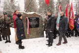 Jan Sałapatek "Orzeł" upamiętniony w Bogdanówce. "Żołnierz Wyklęty" i "beskidzki Janosik" ma swój pomnik