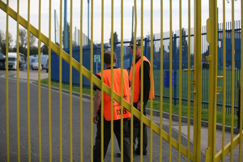 Bomba na stadionie Ruchu Chorzów