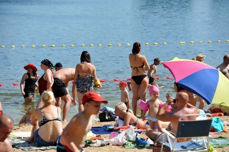 Dojlidy. Tłumy na plaży. Sport i wypoczynek (zdjęcia)