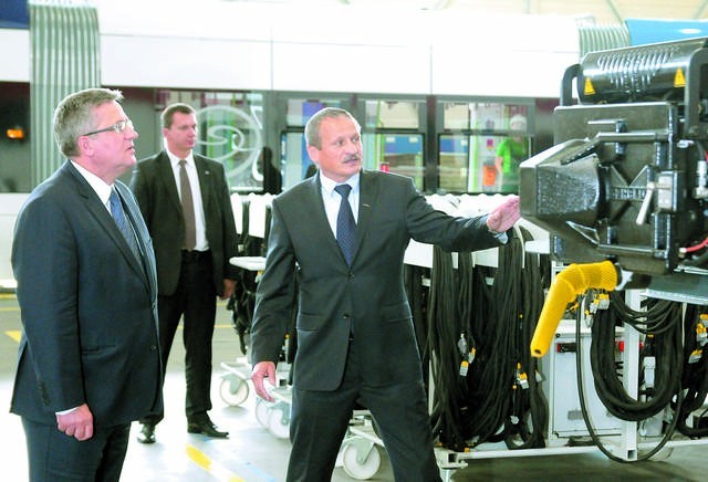 20 września 2013 roku Pesę odwiedził prezydent Bronisław Komorowski