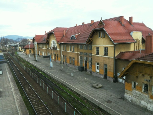 Dworzec kolejowy PKP w Żywcu