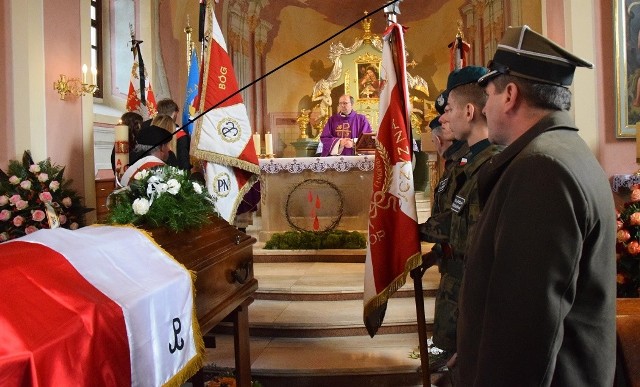 Major Jerzy Łabętowicz odszedł na wieczną wartę. W Końskich pożegnano zasłużonego żołnierza Armii Krajowej.