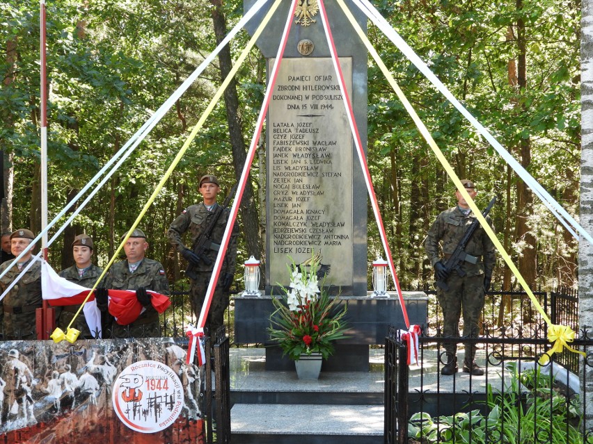 Msza święta i uroczystość w rocznicę mordu mieszkańców gminy Skaryszew