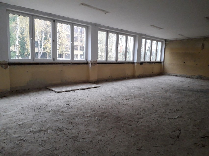 Trwa przebudowa bursy i szkoły przy ul. Zemborzyckiej w Lublinie