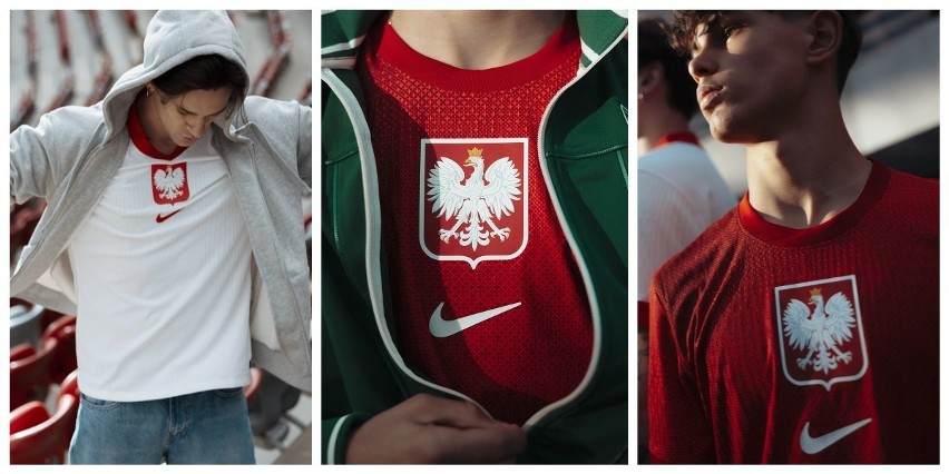 Wzory koszulek reprezentacji Polski na modelach