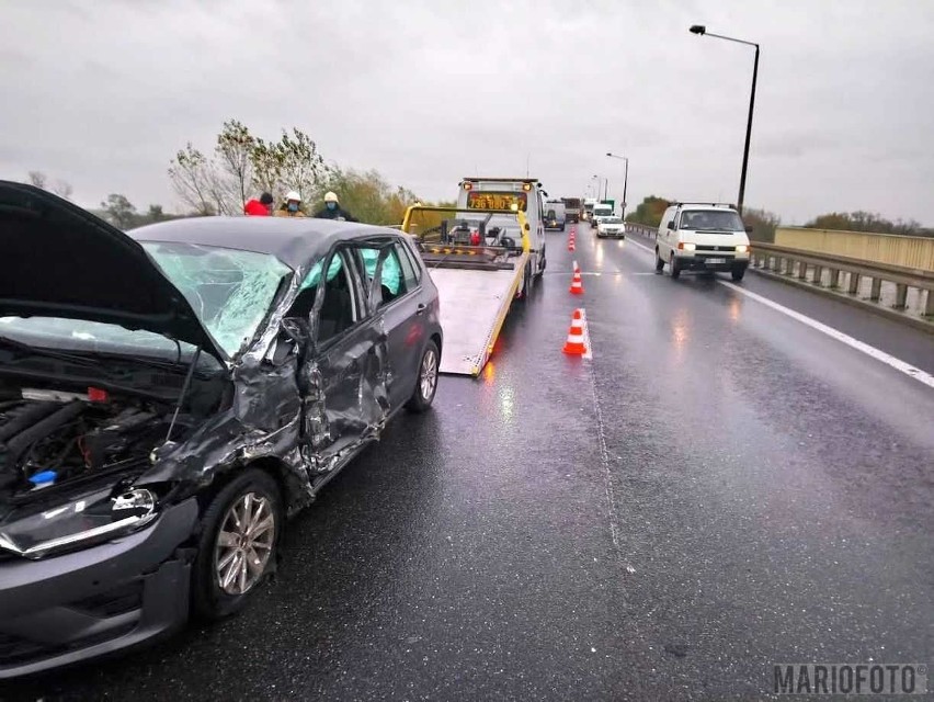 Zderzenie w Opolu. Kierowca ciężarówki nie zachował