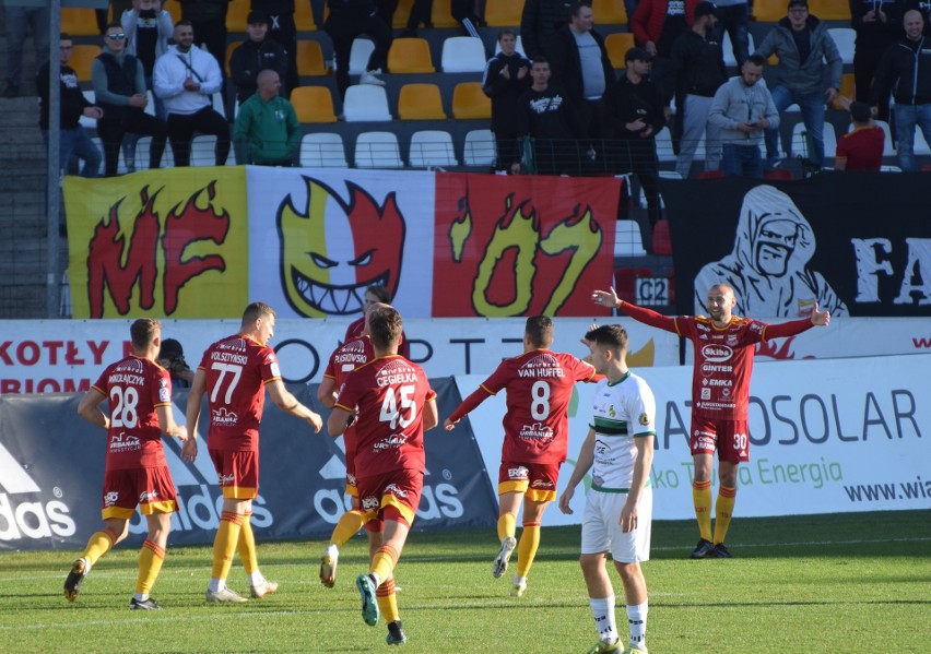 Chojniczanka Chojnice wygrała 5:0 z GKS Bełchatów